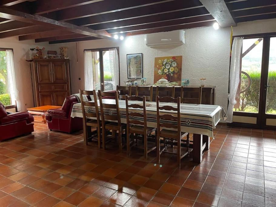 Maison Familiale Pays Basque Ahaxe-Alciette-Bascassan Dış mekan fotoğraf